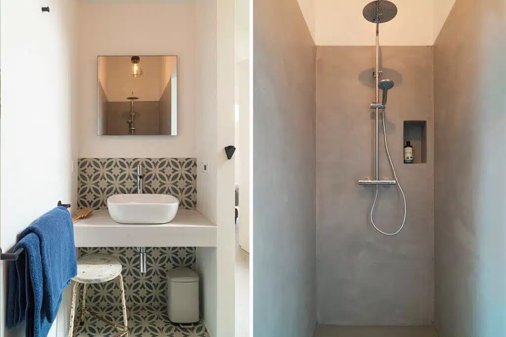 douche badkamer Villa Verde 2