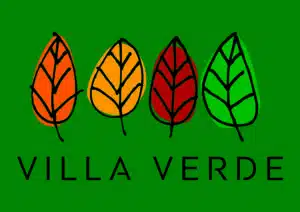 Logo villa verde print boven elkaar CMYK