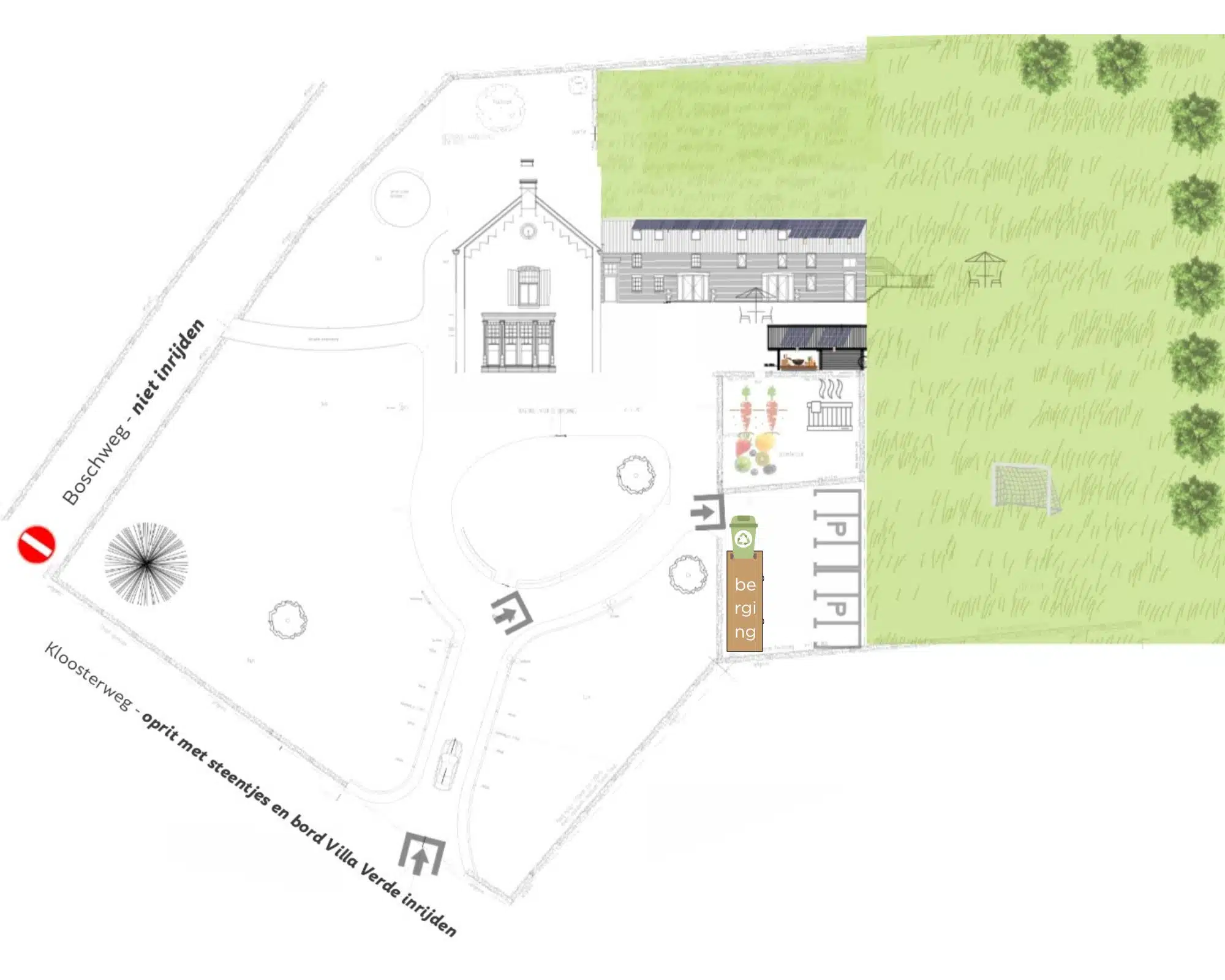 Aankomstinformatie en plattegrond